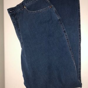 Escada straight leg blue jeans